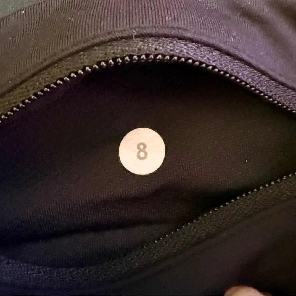 Pristine Lululemon Black Pace Rival Skirt *4-way Stretch 2 Size:8 - Picture 12 of 14